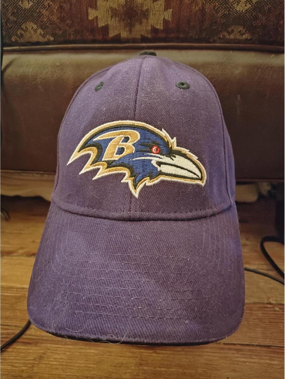 Official NFL Baltimore Ravens adjustable hat EUC